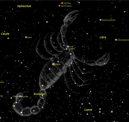 Constellation du Scorpion
