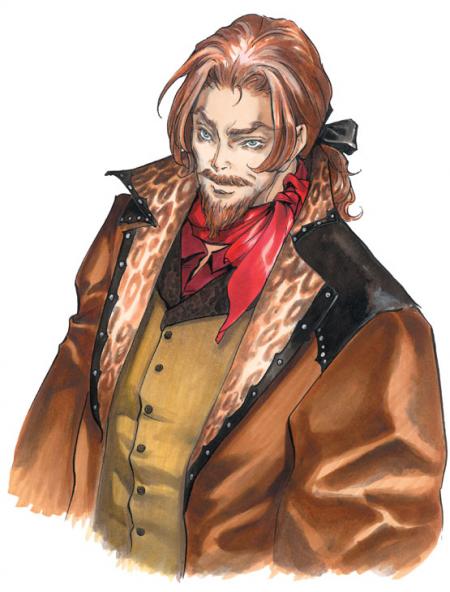 Julius Belmont,le chasseur de vampire dans castlevania par Ayami Kojima