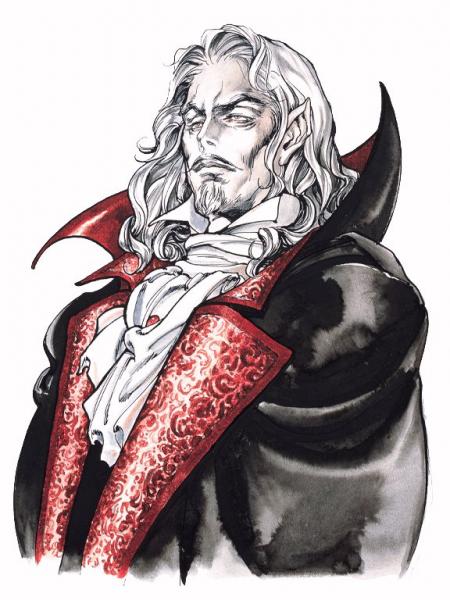 Dracula dans Castlevania par Ayami Kojima