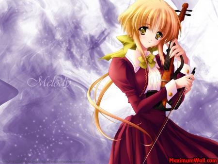 Superbe violoniste mangas