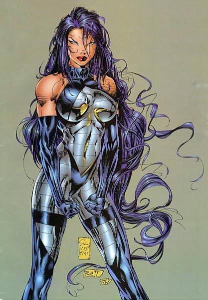 Cyblade de Cyberforce par Marc Silvestri