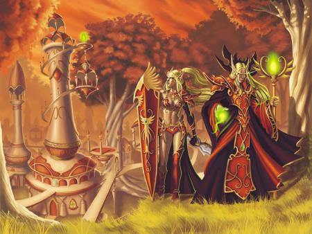 Elfes de Sang de World Of Warcraft