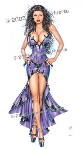 Tera Patrick en dessin