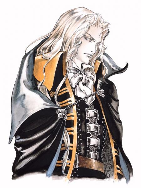 Adrian Tepes alias Alucard fils de Dracula dans la s�rie de jeux Castlevania